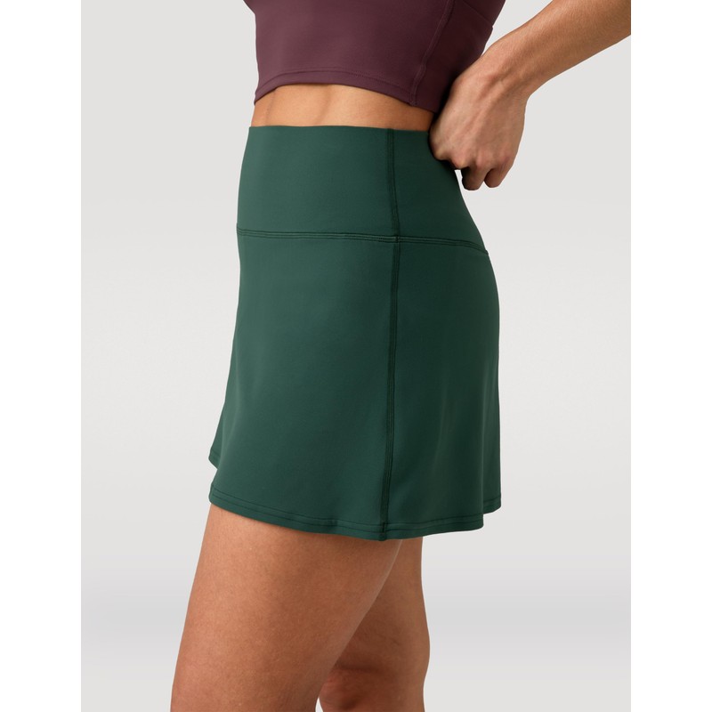 Colorfulkoala Dreamlux Women's High Waist Tennis Skort Athletic Golf Skirts