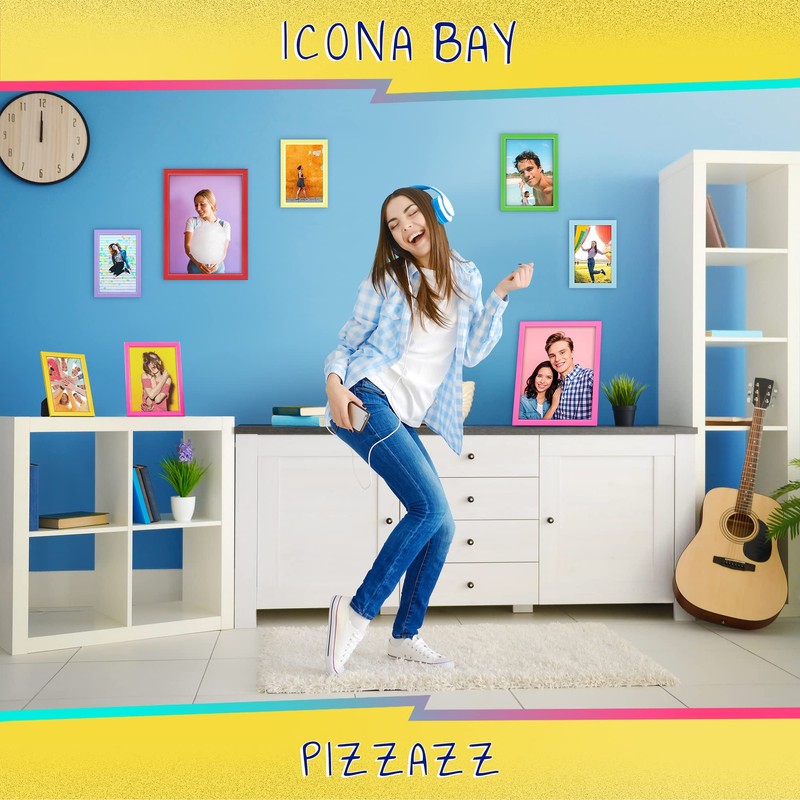 Icona Bay 4x6 (10x15 cm) Picture Frame, Pastel Yellow Colored