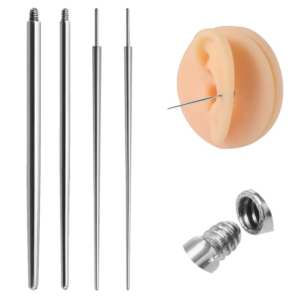 BDSHUNBF Piercing Taper Pin Taper Insert Pin Body Piercing Stretching