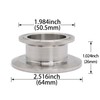 QMINOX 2 Inch × 1.5 Inch Sanitary Fitting End Cap
