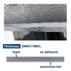 MOTUKA 40" x 80" 118mil Single Reflective Foil Insulation Foam