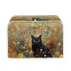 Talayituse Cat Flower Print Toaster Cover 2 Slice Wide Slot,