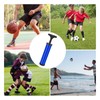 多機能スポーツ用ボールポンプ：サッカー、バスケットボール、バレーボール、水球、ラグビー、エクササイズ用スポーツボールやバルーン、スイム用インフレータブルポンプ、針付きの空気入れ (ブルー)