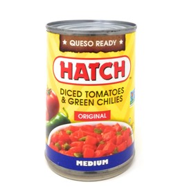 Hatch Chili Company Diced Tomatoes & Green Chilies Original Medium Heat 10oz (QTY 2)