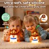 Caaaat Jesus Night Light for Kids, BPA-Free Silicone, 30-Min Timer
