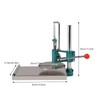 Pizza Dough Press, Stainless Steel Dough Press with Dual Plates,