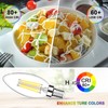 Ascher E12 Candelabra LED Light Bulbs 60 Watt Equivalent, Daylight