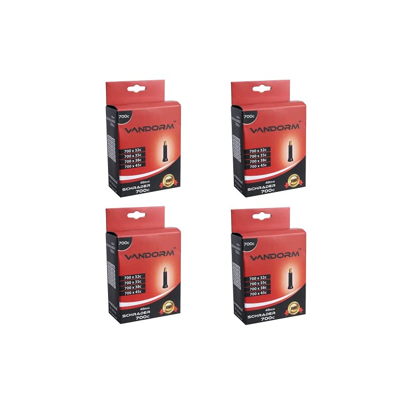 4 PACK Vandorm 700c x 32c - 45c Hybrid Bike