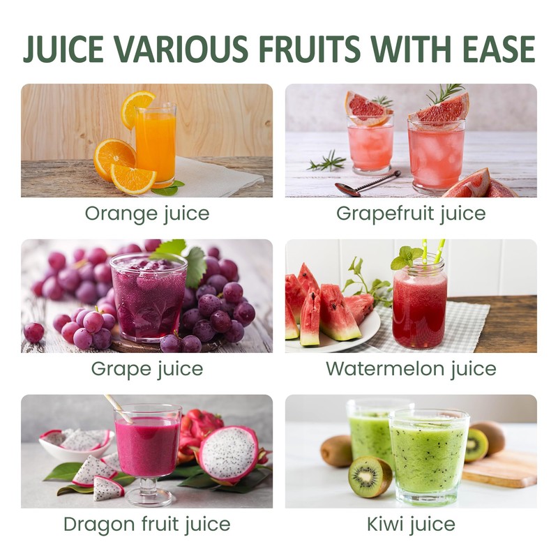 Electric Citrus Juicer, Rechargeable Portable Cordless Juicer with with USB