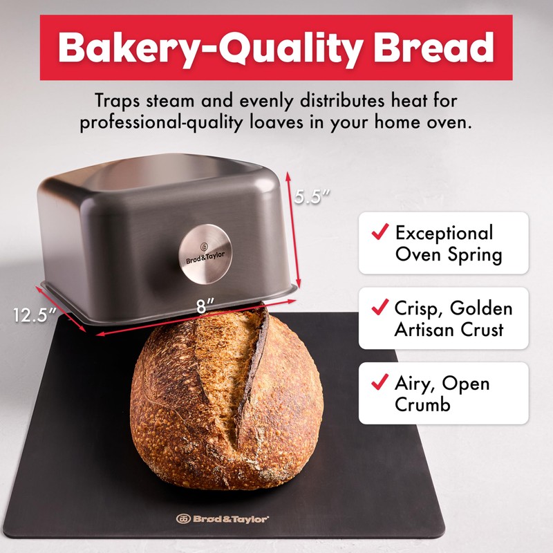 Brod & Taylor Ultralight Baking Shell for Sourdough Bread (Batard)