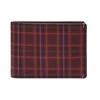 FOSSIL Bronson Front Pocket Wallet Bifold Eggplant, Aubergine
