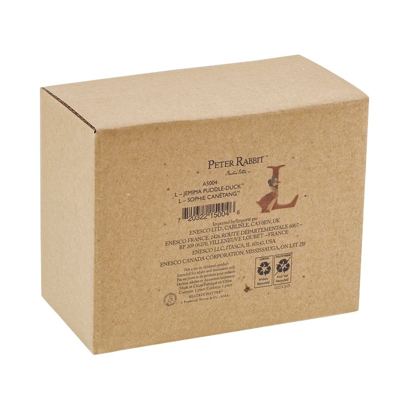 Beatrix Potter L Jemima Puddle Duck Figurine, Multi-Colour