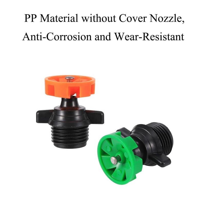 Automatic Rotating Sprinkler Heads 1/2" Male Thread Irrigation Sprinkler Head