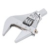 Adjustable Wrench Head Industrial Grade Torsion Ultra Large Opening CRV