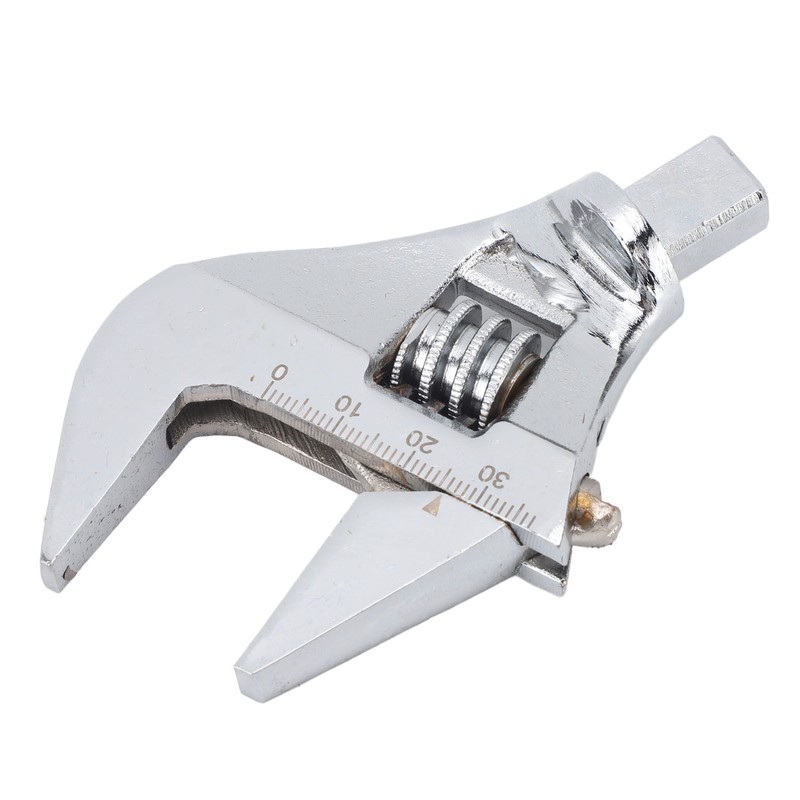 Adjustable Wrench Head Industrial Grade Torsion Ultra Large Opening CRV