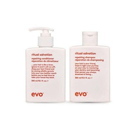 Evo Ritual Salvation Repairing Shampoo and Conditioner 300ml Bundle