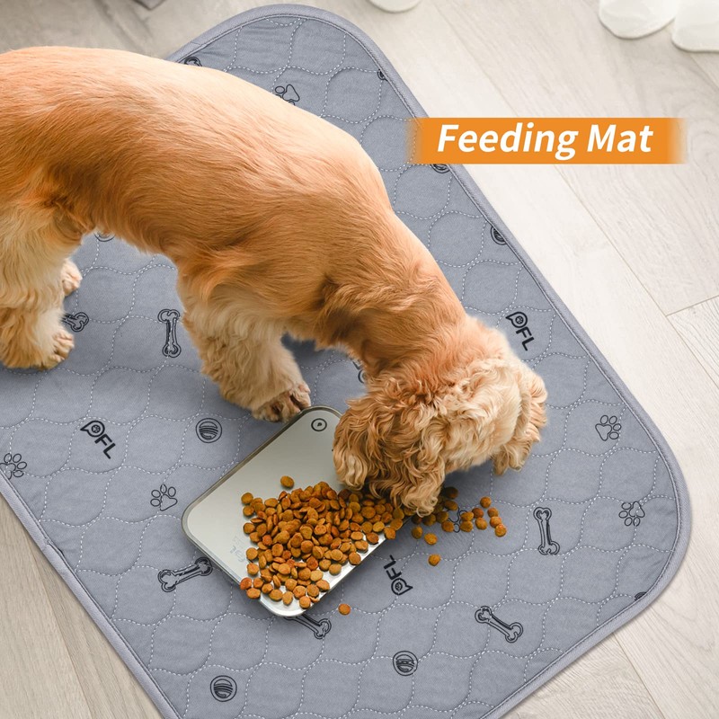 Washable Pee Pads for Dogs, 2Pack Reusable Puppy Pads, Absorbent