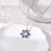 TALYKONG Star of David Butterfly Necklace for Women Messianic Jewish