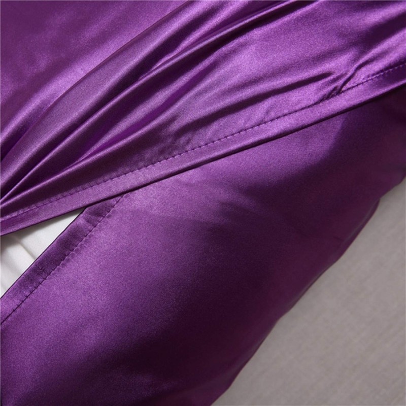 Satin silky PillowCases - 2 Packs Silky-soft, Anti-static Dust Mite