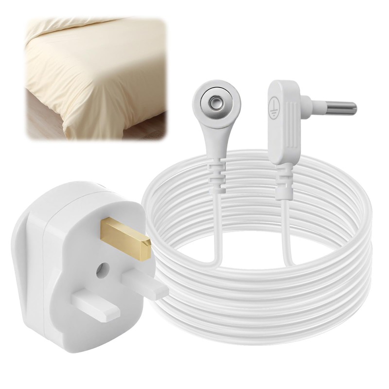 Grounding Cable Connection with UK Plug 15 Feets Earthing Line