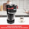 KITCHENTREND 10-Cup Programmable Coffee Maker with Permanent Filter, Removable Water