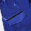 Cloudstyle Mens Sequin Tailcoat Swallowtail Suit Jacket Party Show Tux