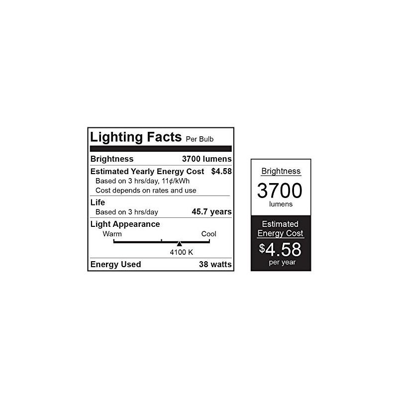 Feit 73991 2 Lamp 4-Feet Led Shop Light