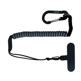 Universal Cell Phone Lanyard | Intact by Pursu Gear | Lanyard w/ Carabiner | Outdoor Exercise Fishing Hiking Safety Hunt (stone)