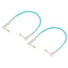 2PCS 12 Inch Guitar Jumper 1/4 Inch Plug Guitar Effect