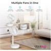 Emson My Foldaway Collapsible Fan USB Powered Portable Fan WHITE