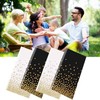 KingGair 4 Pack Disposable Table Cloths for Rectangular Tables, 54"x108"