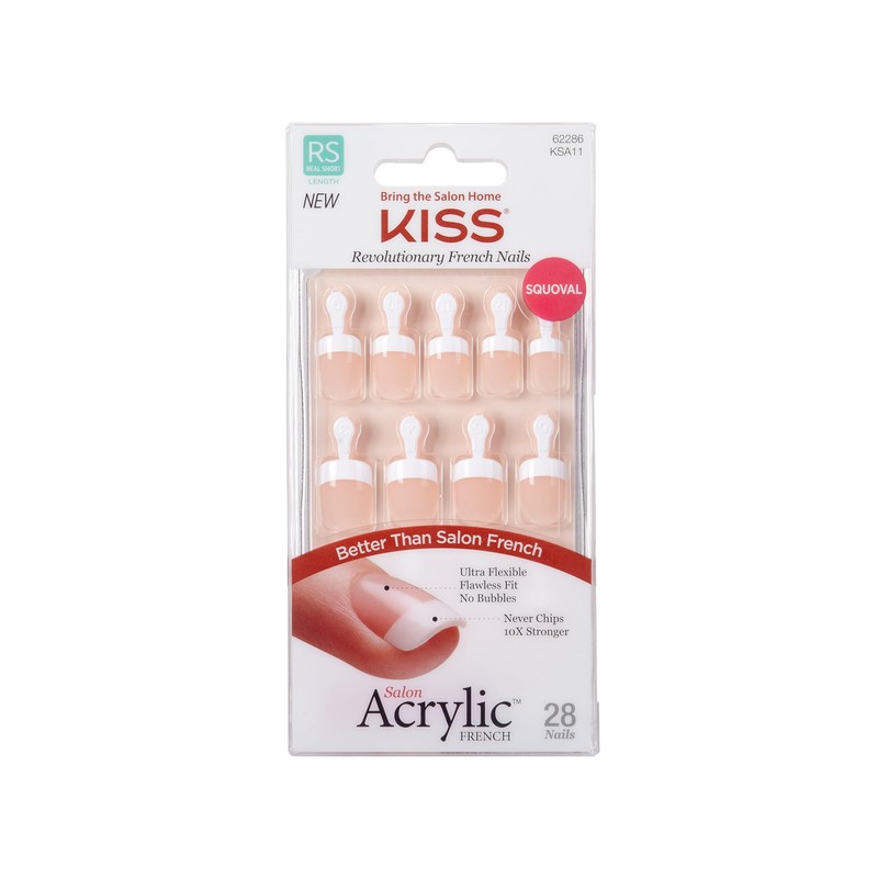 Kiss Salon Acrylic French Kit Power Play