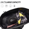 Waterproof Motorcycle Saddle Bag - 30L Travel Luggage Bag for