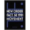 NEW ORDER Patch # 1 FACT. 50 1981 MOVEMENT 10