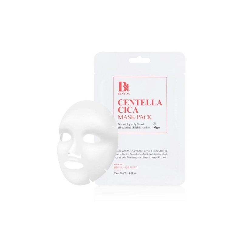 [Redness Care] Benton Centella Cica Mask Pack 1 sheet /