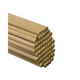 5/8 inch x 48 inch Wood Dowels -Bag of 5