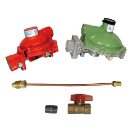 Cavagna Kosan Regulator Home Propane Supply Kit 984HP-04 998LP-03 3/4" Backmount