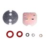 Carburetor Rebuild Repair Kit Cleaning Brush Set Rubber Metal ABS