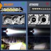 Nilight Led Pods Light Bar Super Slim 2Pcs 7 Inch