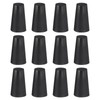 uxcell 12 Pcs Silicone Rubber Tapered Plug, 10mm to 15mm