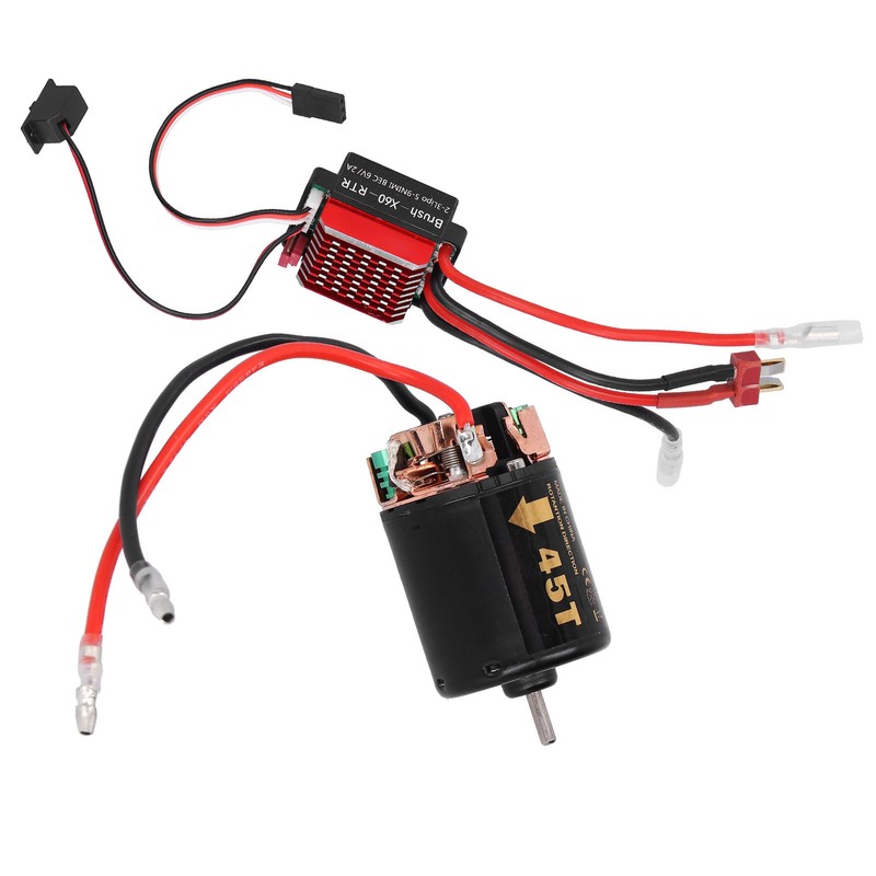 540 Brushed Motor 360A ESC with T Plug Accessory Fit