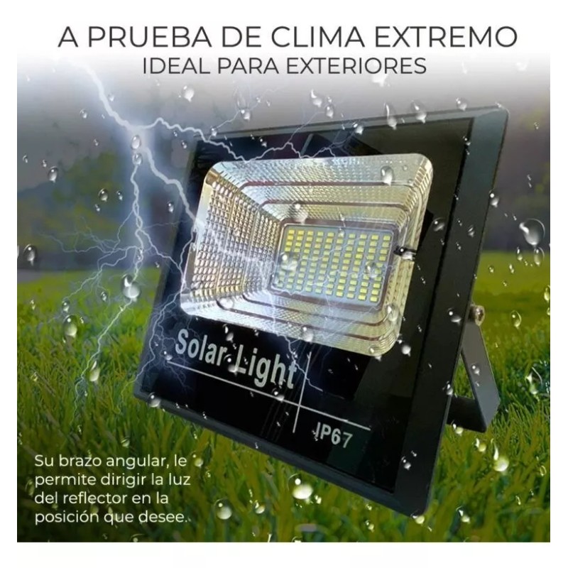 EGTMA Kit Reflector Led + Panel Solar + Control De