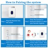 Daytech Wireless Caregiver Pager Call Button Elderly Nurse Alert System