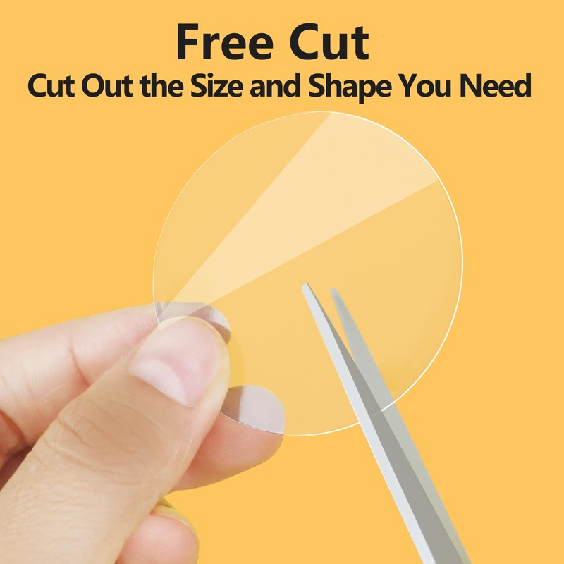 COUMENO 15PCS Double Sided Gel Tape Strong Double Sided Mounting