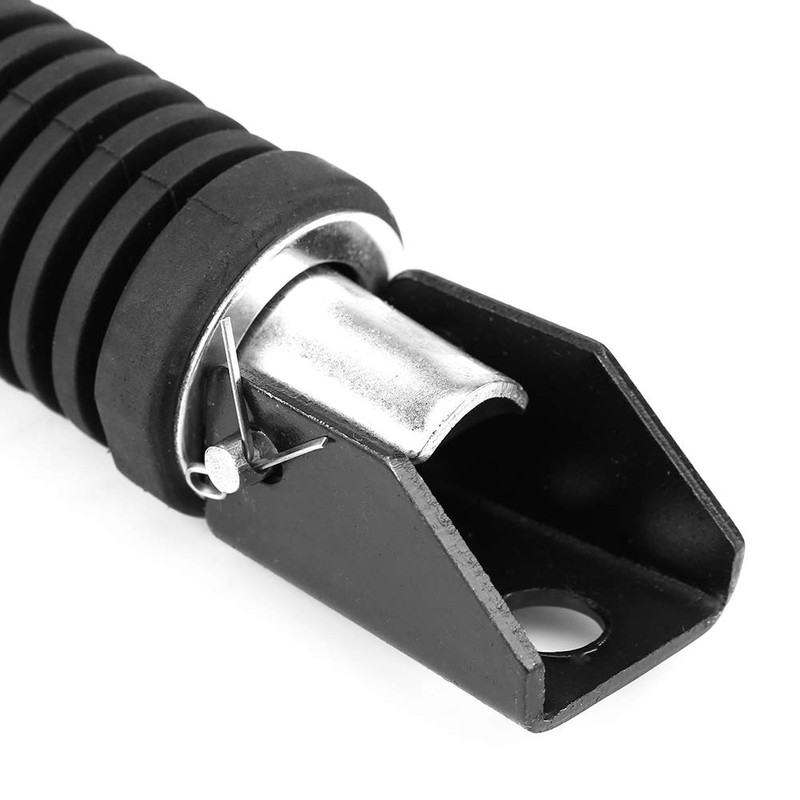 Tbest Motorcycle Foot Pegs GN 250 Black Rubber Rear For