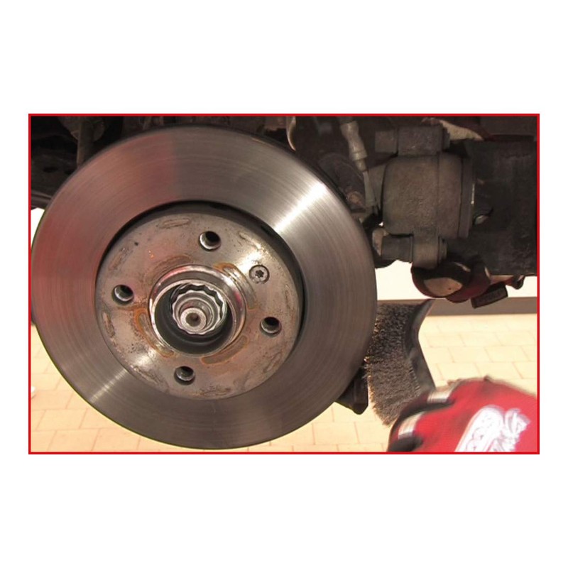 KS Tools 201.2301 Brake calliper brush, stainless steel