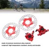 4pcs Disc Brake Kit Aluminium Alloy Disc Brake Calipers Rotor