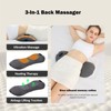 3-in-1 Smooth Spine Triple Fusion Back Massager with Heat