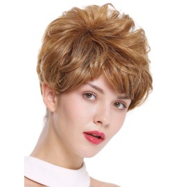WIG ME UP - DW-2700-DX2216 Lady Quality Wig Short Voluminous teased wavy warm dark gold blond