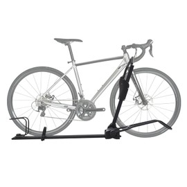 43.3in Car Rooftop Mount Upright Bike Rack,29-38in Height Adjustable Universal Roof Mount Bike Rack for Mounting on Cars, SUVs